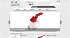 Desktop Screenshot of mafeurotherm.com